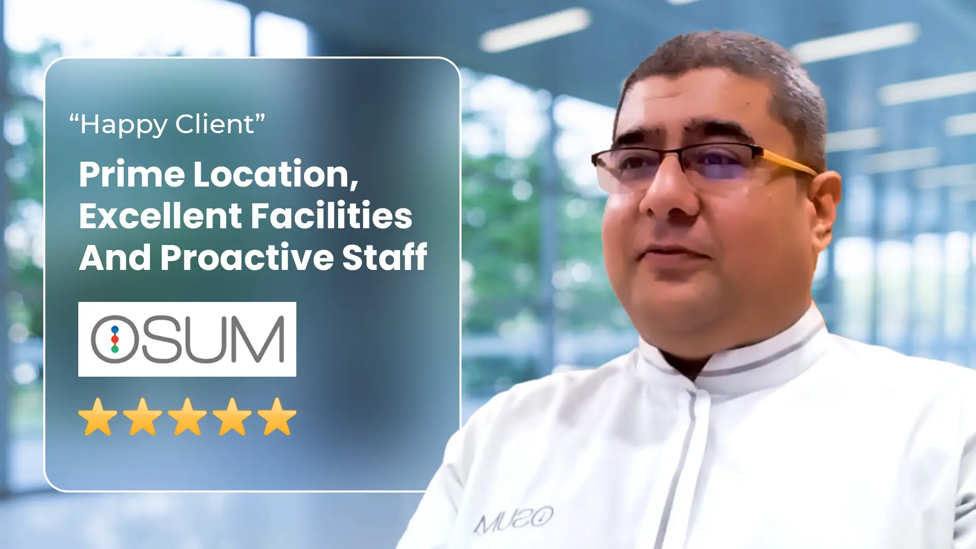 OSUM Feedback: Why Our Clients Love Avanta Business Centre